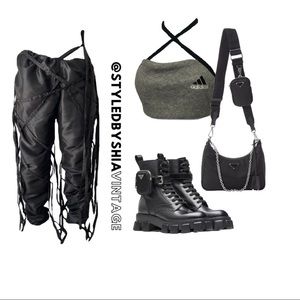 1 of 1 reworked nike bralette